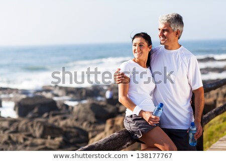 Stock fotó: Mid Age Couple In Love