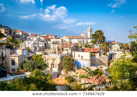 Stock fotó: Rural Landscape On Cyprus