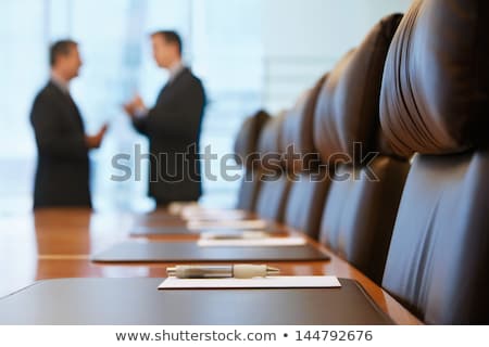 Stock photo: Businessman In Boardroom