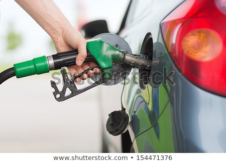 Foto stock: Car Refueling On A Petrol Station