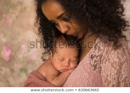 Stockfoto: Black Woman And Son