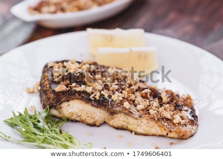 Foto d'archivio: Grilled Carp Fillet