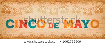 Foto stock: Mexico Quote Greeting Card For Mexican Holiday