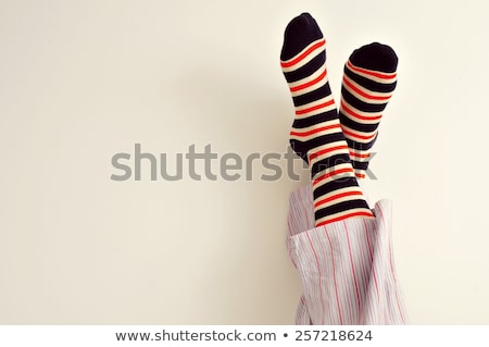 Resting Feet In Socks Foto stock © nito
