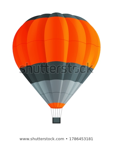 Colorful Balloon Floating Isolated White Background Foto d'archivio © robuart