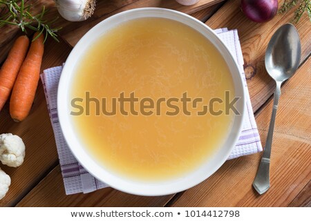 Stock photo: Chicken Broth