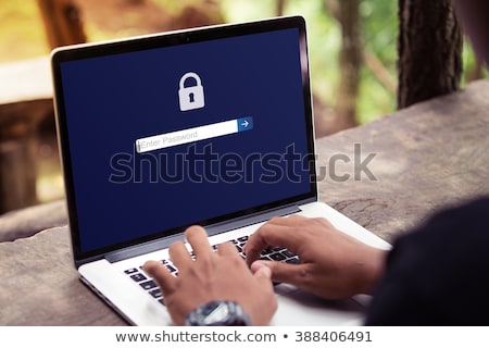 Stock photo: Locked Computer