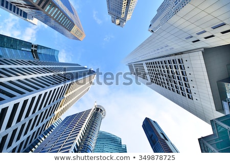 Stockfoto: Singapore Skyscrapers In Central Business District