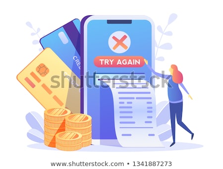 ストックフォト: Electronic Error Illustration Design