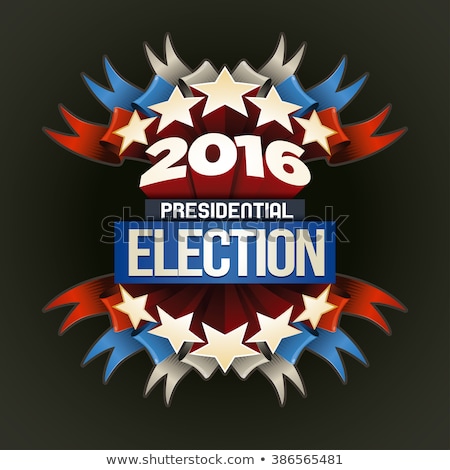 Stockfoto: Vote 2016 Presidential Election Retro