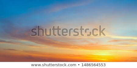 Igazi Nap A Felhő Égén Stock fotó © Taiga