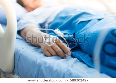 Stock fotó: Patient Lying In Hospital Bed