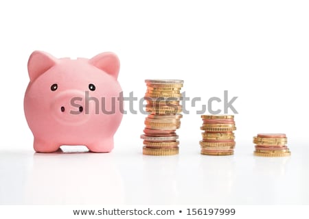 Imagine de stoc: Piggy Bank With Golden Coins