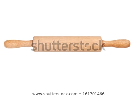 Stock fotó: Rolling Pin On White