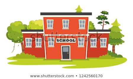 Pupil Boy Back To School Cartoon Illustration Foto stock © yusufdemirci