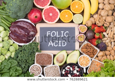 Zdjęcia stock: Food Rich In Folic Acid