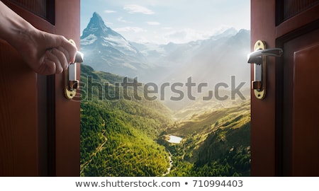 Stock photo: Open Door