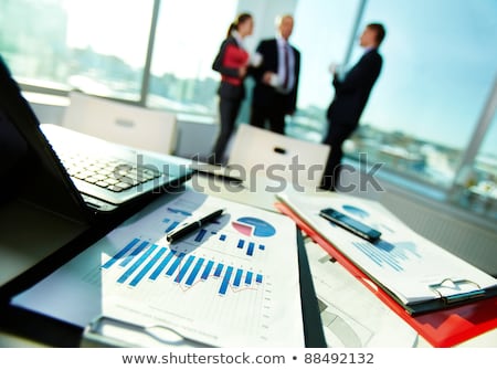 Business People On Chart Background Stock photo © Pressmaster