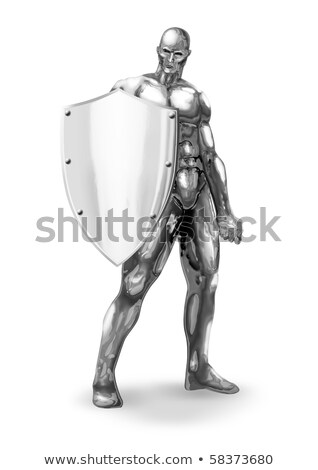 Chrome Man [[stock_photo]] © rudall30