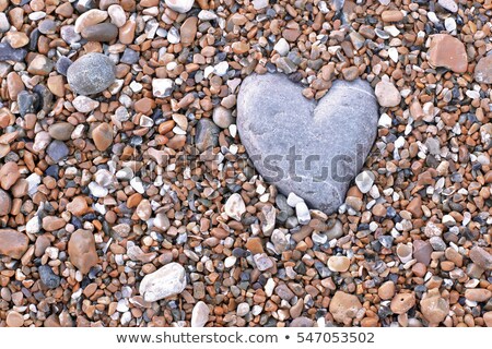 Foto stock: Heart Shaped Rock