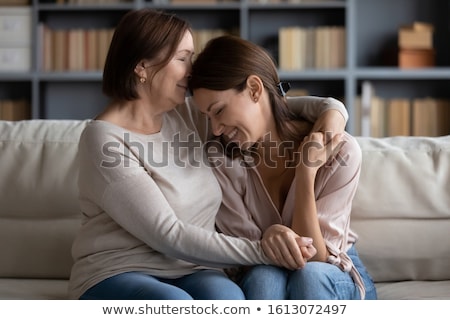 Stock photo: Affectionate Friends