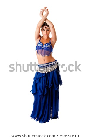 Stock photo: Belly Dancer Performing Arabic Tradition