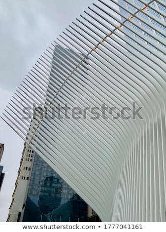 Stock photo: New World Trade Center Abstact Glass Building Skyscraper Reflect