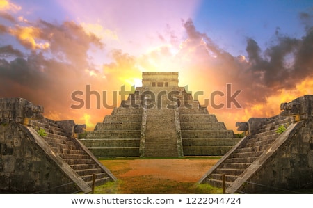 Stok fotoğraf: Eksika'da · Chichen · Itza