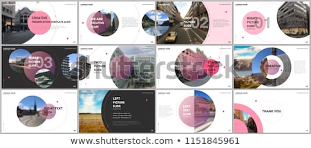 Zdjęcia stock: Modern Vector Abstract Brochure Design Template