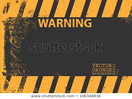Foto stock: A Grungy And Worn Hazard Stripes Texture Eps 8