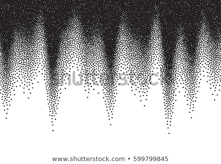 Stock fotó: Stochastic Raster Halftone Gradient Print