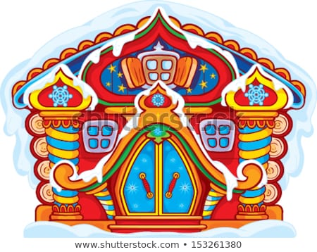 Foto stock: Fabulous Gingerbread Christmas House