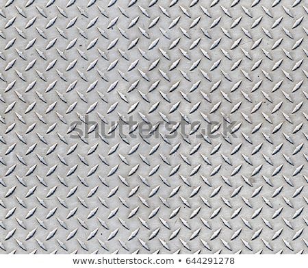 Stockfoto: Steel Gray Metal Plate Seamless Texture