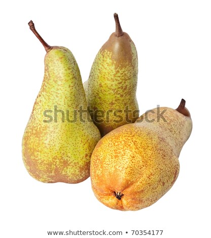 Foto stock: Three Ripe Pears