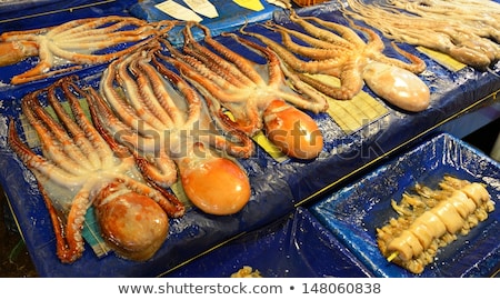 [[stock_photo]]: Raw Seafood At Noryangjin Fisheries Wholesale Market In Seoul South Korea