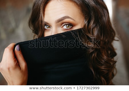 [[stock_photo]]: Model Hiding Her Face