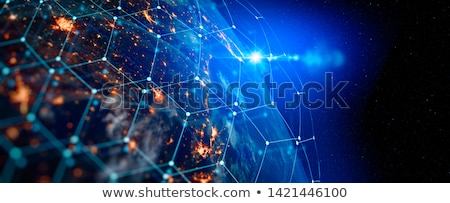 Foto stock: Global Digital Network