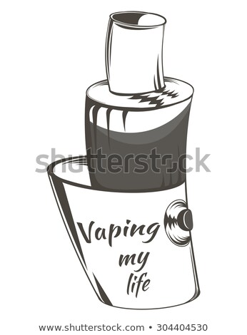 Foto stock: Vaporizer Electric Cigarette Vapor Mod - Vape Life