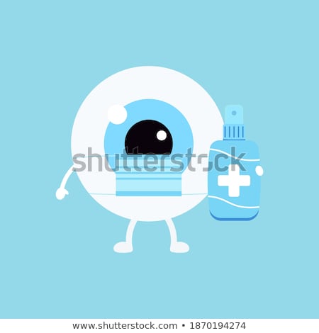 Stock foto: Personal Hygiene Advice - Flat Design Style Illustration