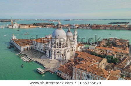 Сток-фото: View To Basilica Di Santa Maria Della Salute In Venice