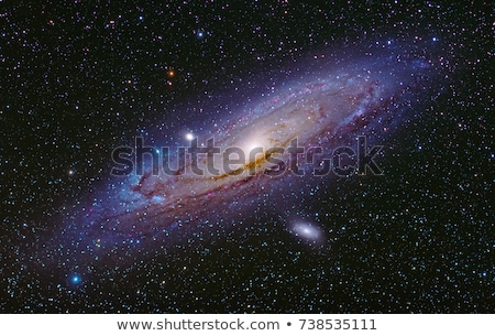 Foto stock: Long Exposure Of The Milky Way Galaxy