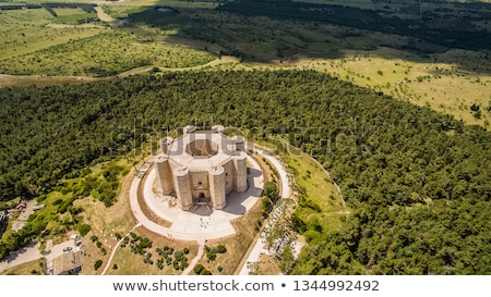 ストックフォト: Old Castle In Italy