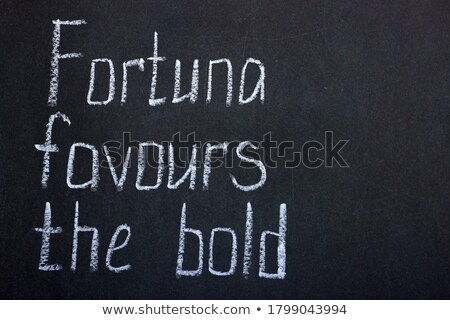 Stok fotoğraf: Career Development Handwritten By White Chalk On A Blackboard