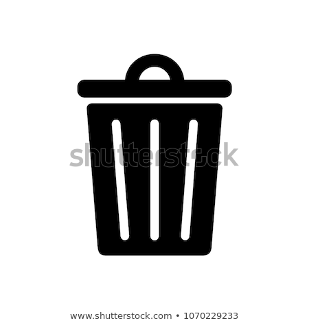 Foto stock: Bin Icon Design