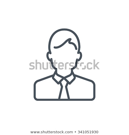 Stock photo: Representative Help Line Icon Vector Outline Illustration