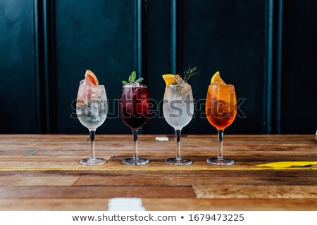 Stok fotoğraf: Four Cocktails