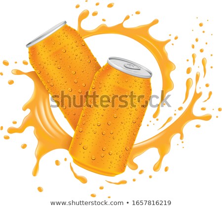 Stock fotó: Canned Orange Juice