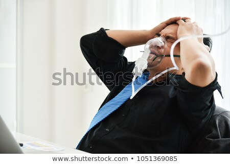 Stok fotoğraf: Senior Businessman Having Headache