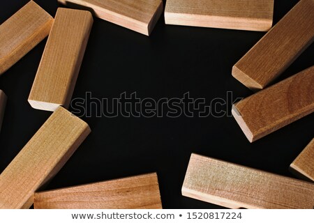 Foto stock: Old Carboard Dominos Box