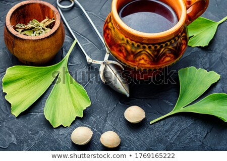 Stock photo: Ginkgo Tea